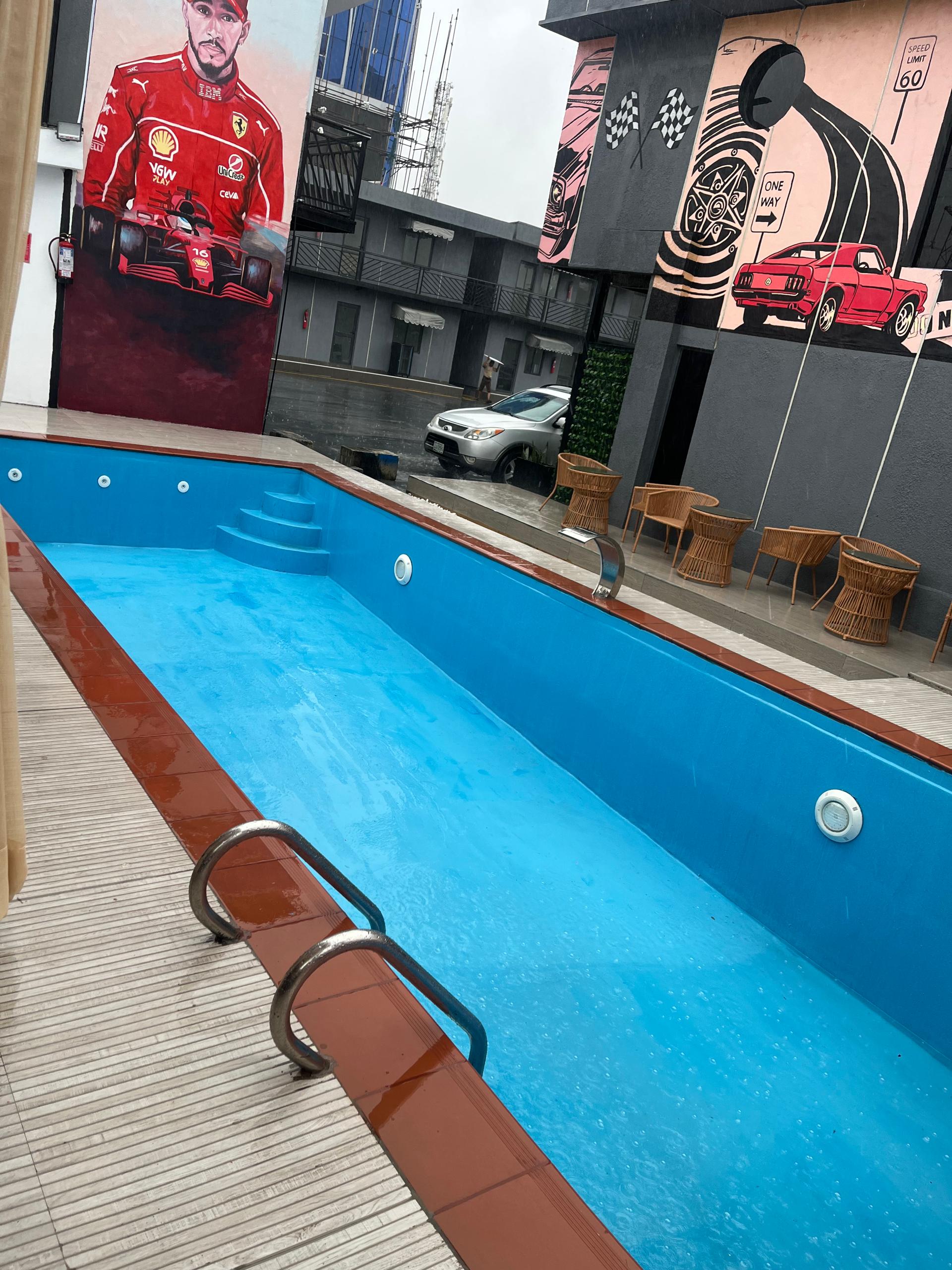 Luxury residential swimming pool construction in Lagos
